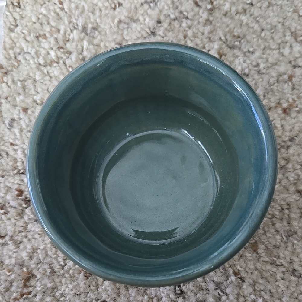 Green Ceramic Haunted Mansion Bowl - Picture 2 of 3